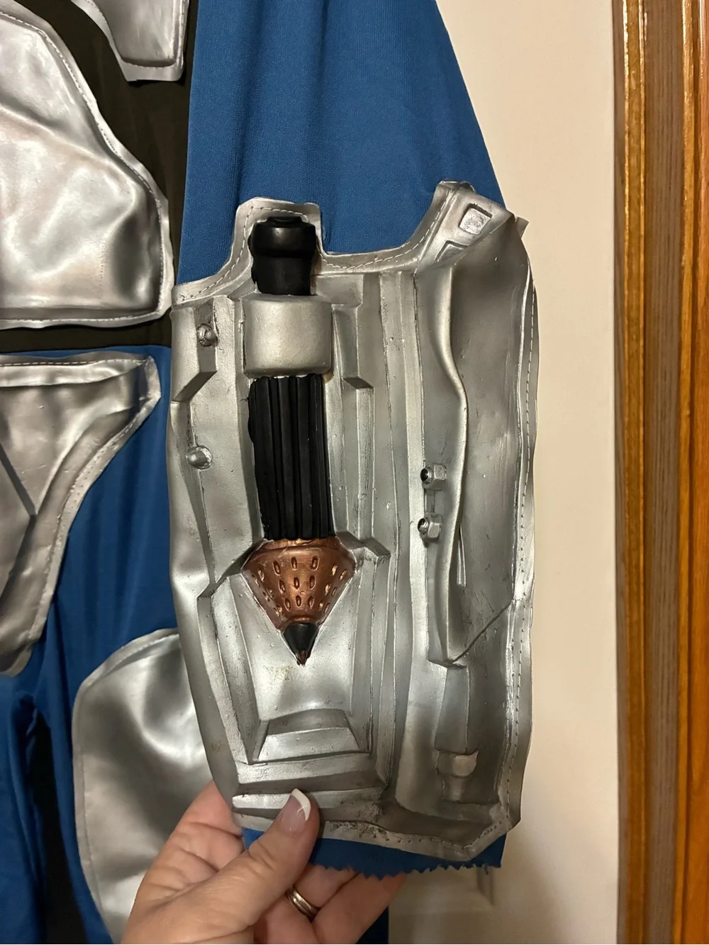 BOBA FETT Star Wars Mandalorian Inspired Kids Costume with Helmet - Picture 2 of 11